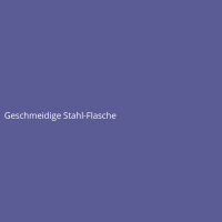 Geschmeidige Stahl-Flasche