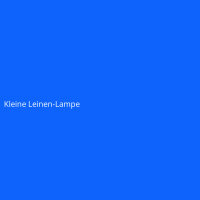 Kleine Leinen-Lampe