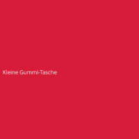 Kleine Gummi-Tasche
