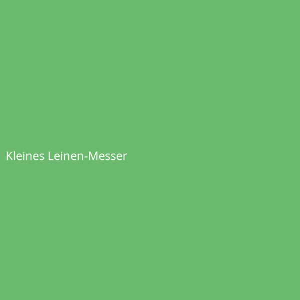 Kleines Leinen-Messer