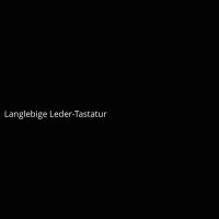 Langlebige Leder-Tastatur
