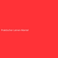 Praktischer Leinen-Mantel