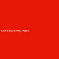 Kleiner Baumwolle-Mantel