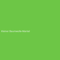 Kleiner Baumwolle-Mantel