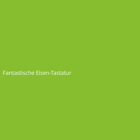 Fantastische Eisen-Tastatur
